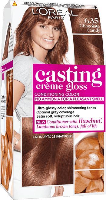 Casting Creme Gloss Hajfestes Hajszinkrem 635 Csokolade Bonbon L Oreal Paris