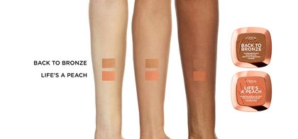 Back To Bronze Wake Up And Glow Bronzosító Arm Swatch