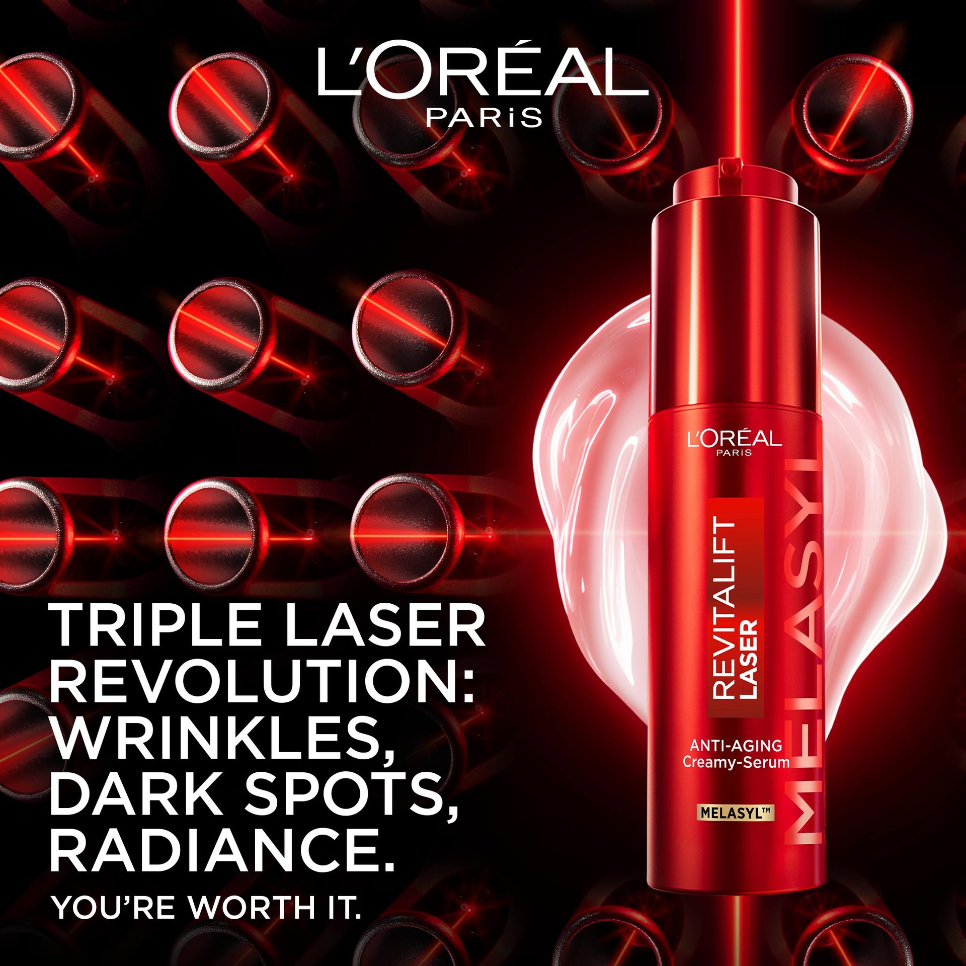 20250108 Oap Revitalift Laser Melasyl Creamy Serum Main Claim ATF01 Na Dmi Ecomm Img 2000x2000